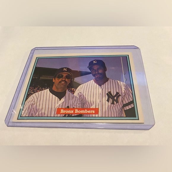Reggie Jackson/Dave Winfield Bronx Bombers 1982 Donruss Baseball Card Vintage - Picture 1 of 3